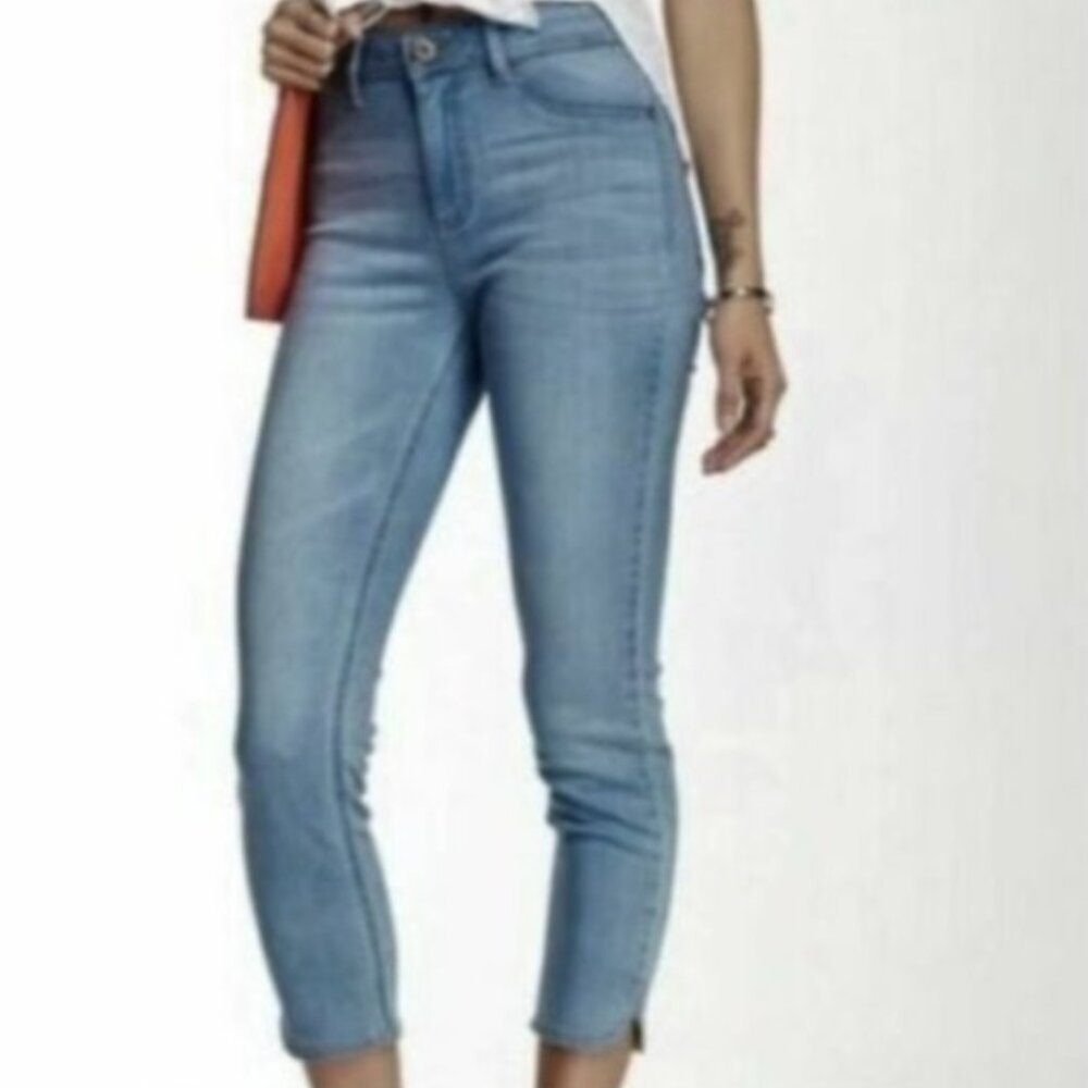 DL 1961 Bardot High Rise Cropped Jean